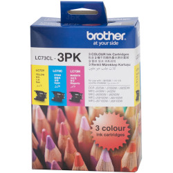 BROTHER LC73CL VALUE INKJET PK Colour Pk Cyan Magenta Yellow