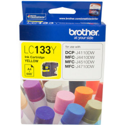 BROTHER LC133Y INKJET CART Yellow 600pg