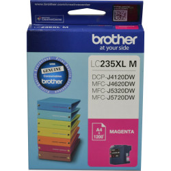 BROTHER LC235XLM INK CARTRIDGE Magenta 1200 page