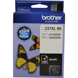 BROTHER LC237XLBK INK CART Black 1200 page