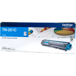BROTHER TN-251 TONER CART Cyan Up to 1.4k Pages