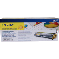 BROTHER TN-255 H/YIELD TONER Yellow Up to 2.2k Pages