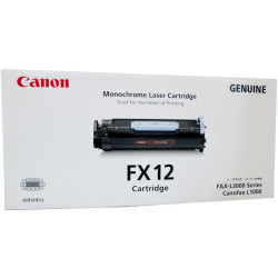 CANON FX-12 TONER CARTRIDGE Fax, Black
