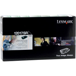 LEXMARK 12017SR TONER CART Prebate, Black