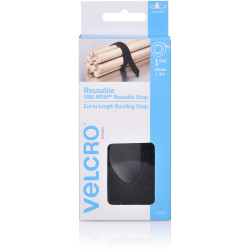VELCRO® Brand ADJUSTABLE WRAP 19mmx3m Black