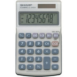 SHARP EL240SAB CALCULATOR Pocket H116xW71xD16.5mm