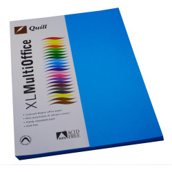 QUILL A4 XL MULTIOFFICE PAPER 80gsm Marine Blue