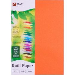 QUILL XL MULTIOFFICE PAPER A4 80gsm Orange