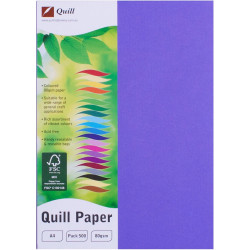 QUILL XL MULTIOFFICE PAPER A4 80gsm Lilac