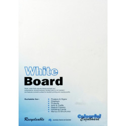 CUMBERLAND WHITE/PASTE BOARD A3 200gsm - Pack of 50