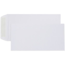 CUMBERLAND POCKET ENVELOPE DL 220x110 StripSeal White 80g Box of 500
