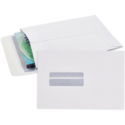CUMBERLAND EXPANDABLE ENVELOPE White W/Face S/Seal 245x162mm Pack of 25