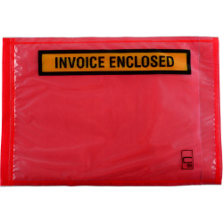 CUMBERLAND PACKAGING ENVELOPES Invoice Enclosed Red Box of 1000