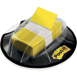 POST-IT FLAGS & DESK DISPENSER 680-HVYW Desk Grip Yellow Pack Of 200