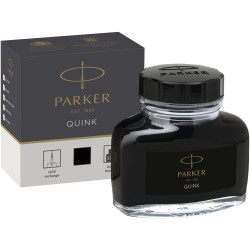 PARKER QUINK FOUNTAIN PEN INK Permanent Black 57cc