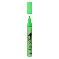 Texta Liquid Chalk Marker Dry Wipe Bullet 4.5mm Nib Gren