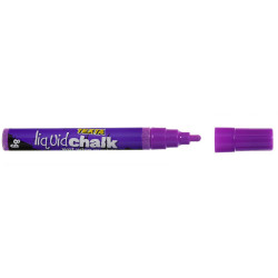 TEXTA LIQUID CHALK MARKER Wet Wipe Bullet 4.5mm Nib Purple