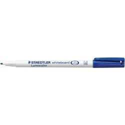 STAEDTLER LUMOCOLOR PEN Whiteboard Blue 1.0mm Tip Available in 10's