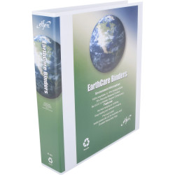 CUMBERLAND EARTHCARE BINDER Insert A4 3D Ring 40mm White