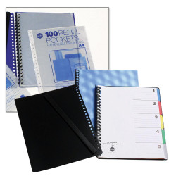 MARBIG DISPLAY BOOK DIVIDERS A4 PP 5 TAB Assorted