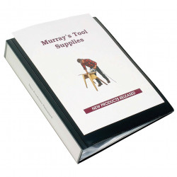 MARBIG CLEARVIEW DISPLAY BOOKS A4 50Pocket Black