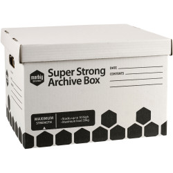 MARBIG SUPER STRONG ARCHIVE BX W305xL400xH260mm 100% recycled