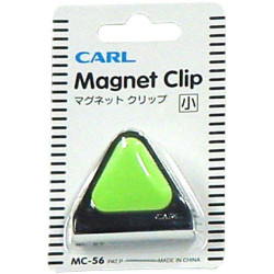 CARL MC56 MAGNETIC CLIP 45mm 15Sht Cap Green
