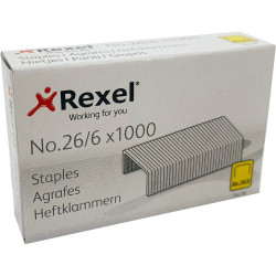 REXEL STAPLES No.56 26/6 BX1000