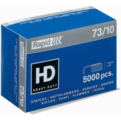 RAPID 73/10 STAPLES 10mm HD31 BX5000