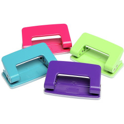 MARBIG 2 HOLE PUNCH Summer Colours Assorted