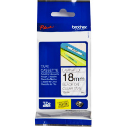 BROTHER TZE141 PTOUCH TAPE Ptouch 18mmx8m Black On Clear