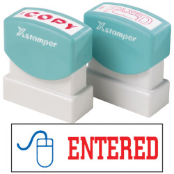XSTAMPER - 2 COLOUR WITH ICON 2027 Entered