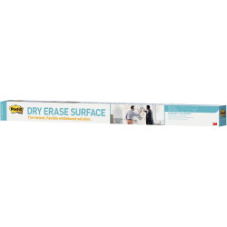 POST IT DRY ERASE SURFACE DEF4X3 1200x900mm Whiteboard surface on a roll