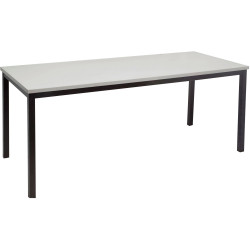 STEEL FRAME TABLE 1500 X 750 Grey