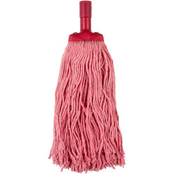 CLEANLINK MOP HEAD Coloured 400gm Red