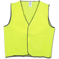 MAXISAFE HI-VIS SAFETY VEST Day Use Yellow - Medium Class D