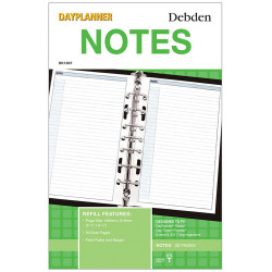 DEBDEN DAYPLANNER REFILL DESK Notes 216x140mm