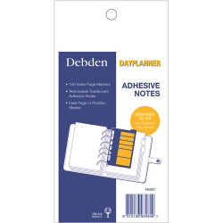 DEBDEN DAYPLANNER REFILL Adhesive Notes 172x96mm Personal