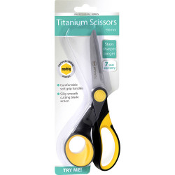 Celco Pro Series Scissors 190mm Titanium Yellow & Black