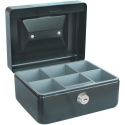 CONCORD CLASSIC CASH BOX No.6 152x118x80mm Black
