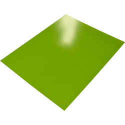 RAINBOW POSTER BOARD Double Sided 510x640mm Lime Pack of 10