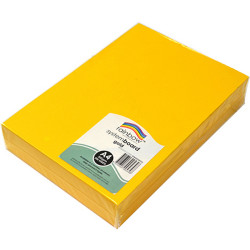 RAINBOW SYSTEM BOARD 200GSM A4 Gold  Pack of 200