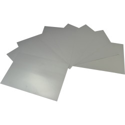 RAINBOW SURFACE BOARD Single Sided Metallic Silver Pack of 20