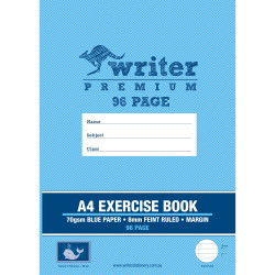 WRITER PREMIUM EXERCISE BOOK A4 96 Page