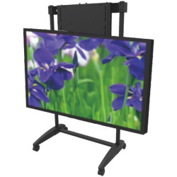 EasiLift Portable TV Stand Tvs300-Kit Height Adjustable Black 
