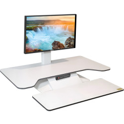 Standesk Pro Memory Sit Stand Electric Desk White