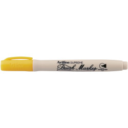 Artline Supreme Brush Marker Yellow BX12