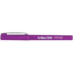 Artline 220 0.2mm Fineliner Pen Magenta BX12