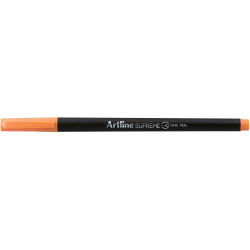 Artline Supreme 0.4mm Fineliner Pastel Orange BX12