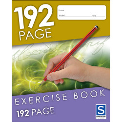 Sovereign 225x175 Exercise Books 8mm 192pg PACK OF 5